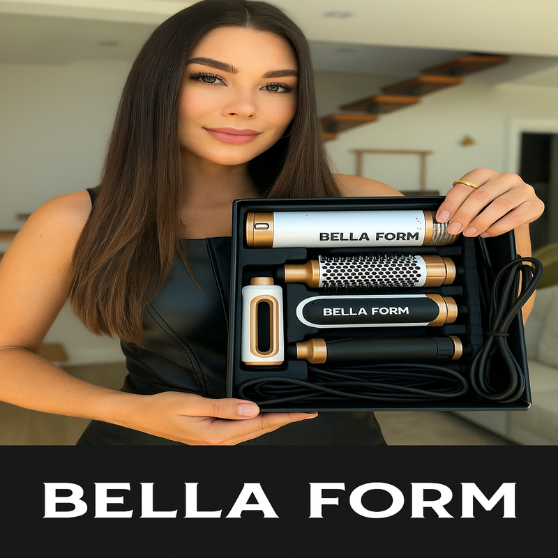 Escova Modeladora 5 em 1 - BellaForm™™ 2025 -  Original®